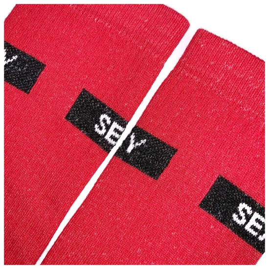 Bee Unusual Κάλτσες Street Sugar "SEXY" Socks Red